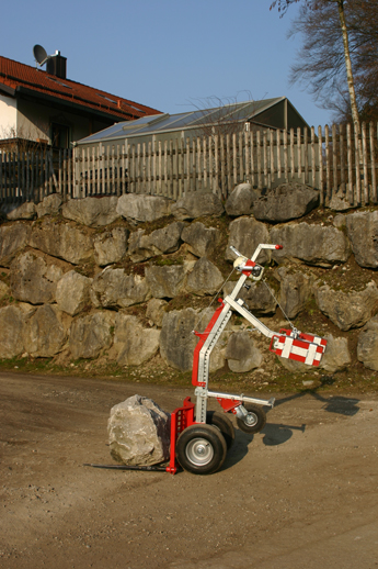 Auch schwere Lasten immer ausgeglichen fest im Griff